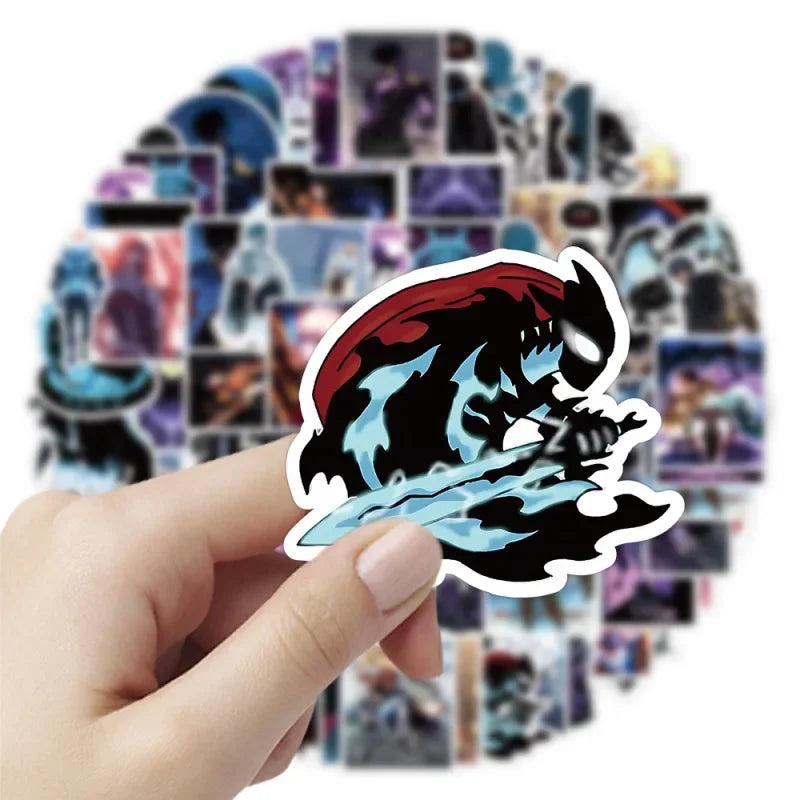 Solo Leveling Anime Stickers Waterproof Decal Pack