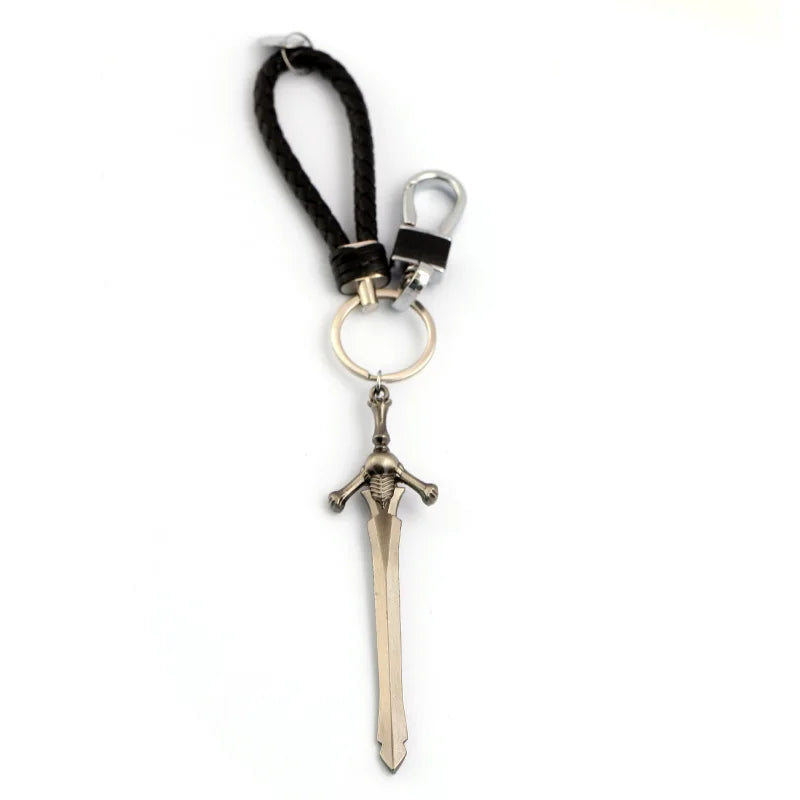 Dante Rebellion Sword Keychain | Devil May Cry Metal Anime Accessory