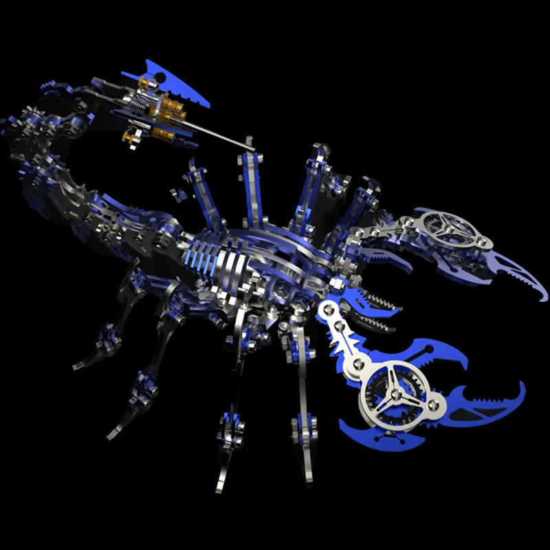 New DIY Scorpion Demon Toy Metal Assembly Model Puzzle 3D Stereoscopic Creative Handmade Mobile Birthday Gift Handmade Styling
