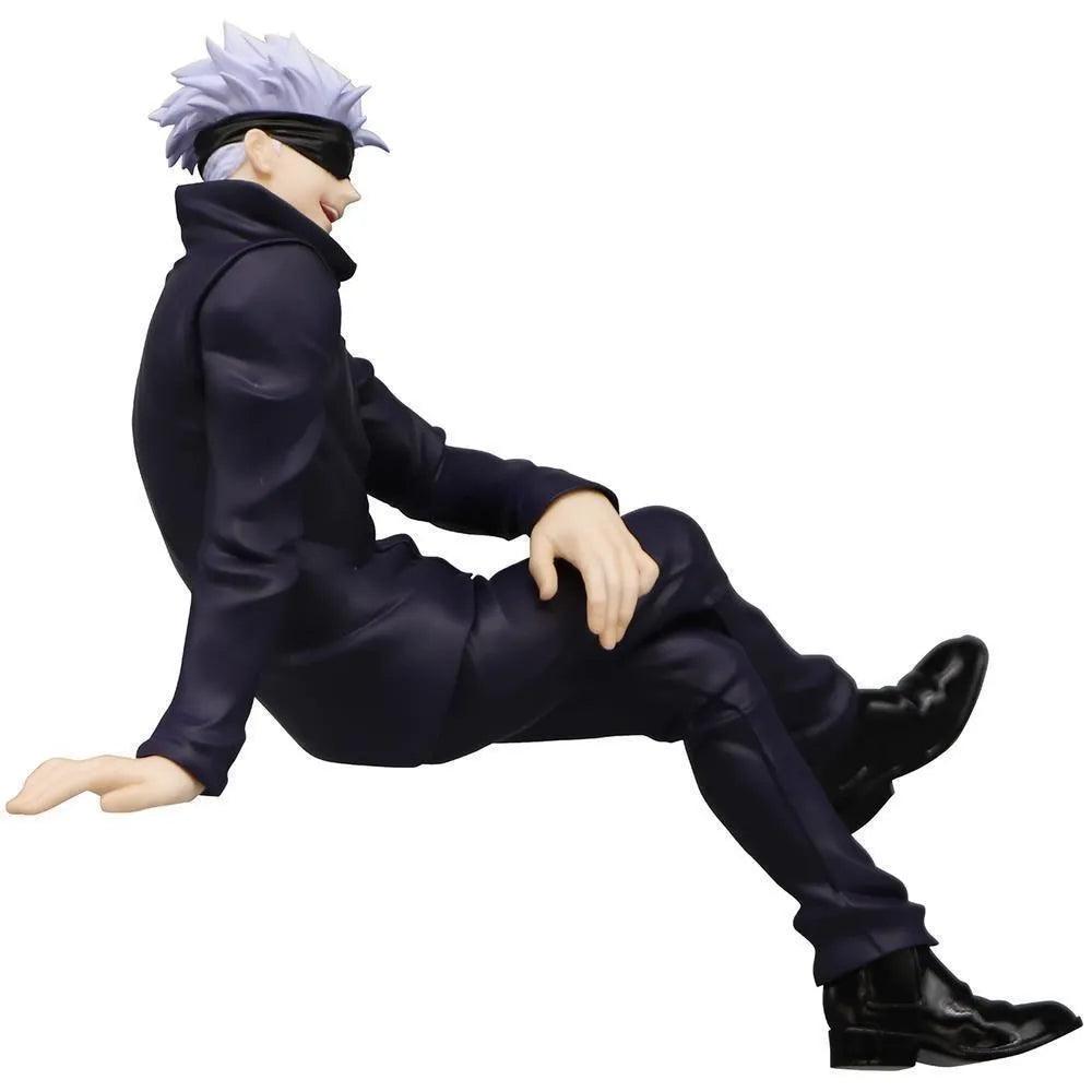 New Gojo Satoru Anime Jujutsu Kaisen Action Figure Itadori Yuji Seated Noodle Stopper Model Toys Japanese Dolls Hobbies - Rexpect Nerd