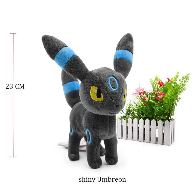 Style Standing Eevee Plush Toy Pokemon Shiny Umbreon Vaporeon Jolteon Flareon Espeon Leafeon Stuffed Doll Peluche Gift - Rexpect Nerd