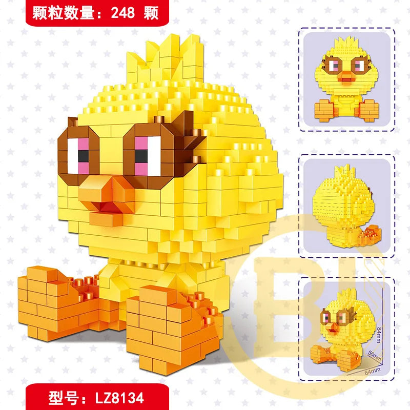 Disney Hero Cartoon Micro Particle Building Blocks Children Assembly Toy Anime figure Boy Girl Kid Gift Cute And Pretty