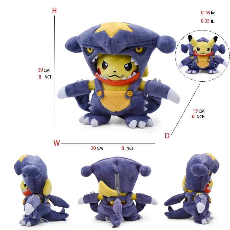 Eevee Pikachu Cosplay Plush Toys - Charizard, Lucario & More (20-30CM)