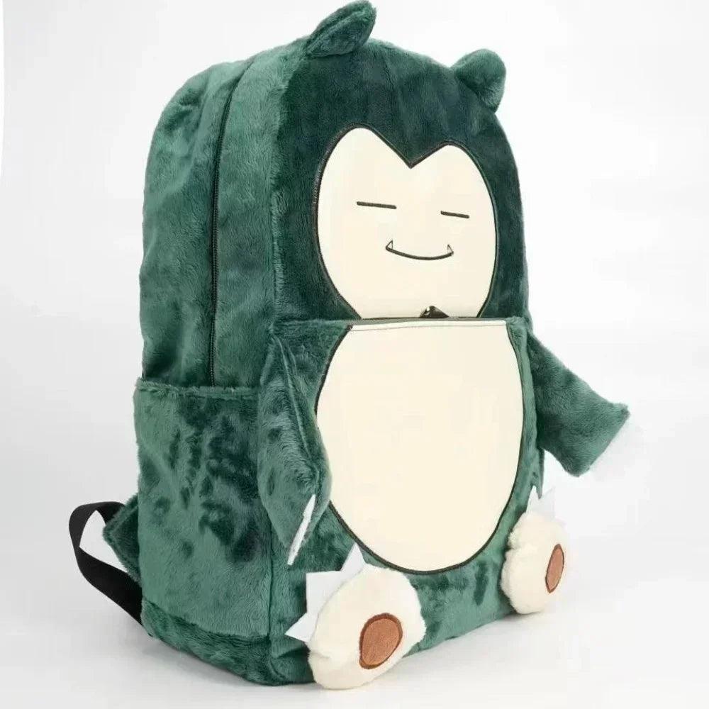 MINISO Pokémon Cappy Beast Plush Backpack – Large Capacity School Bag for Students & Fans