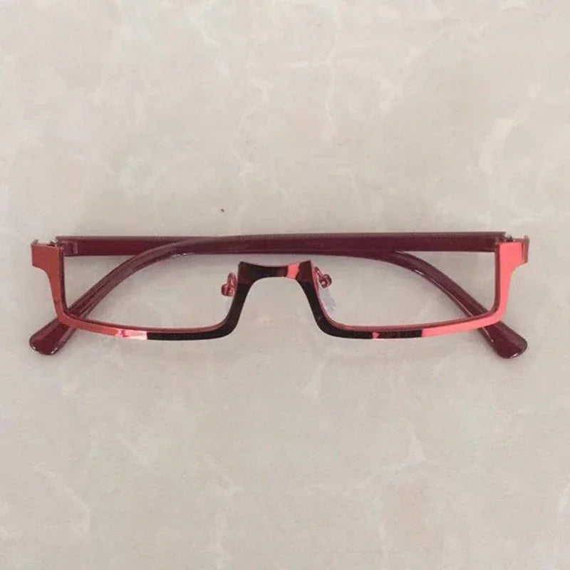 Zenin Maki Cosplay Glasses – Purple Half-Frame Anime Eyewear Prop