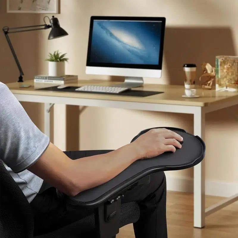 Armrest Desk Extender Arm Support Pad Holder For Desk Anti-Slip Adjustable Chair Attachment Extension Elbow Mat For Offices