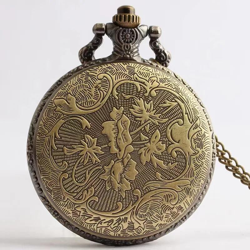 One Piece Vintage Pocket Watch - Bronze Anime Accessory for Fans