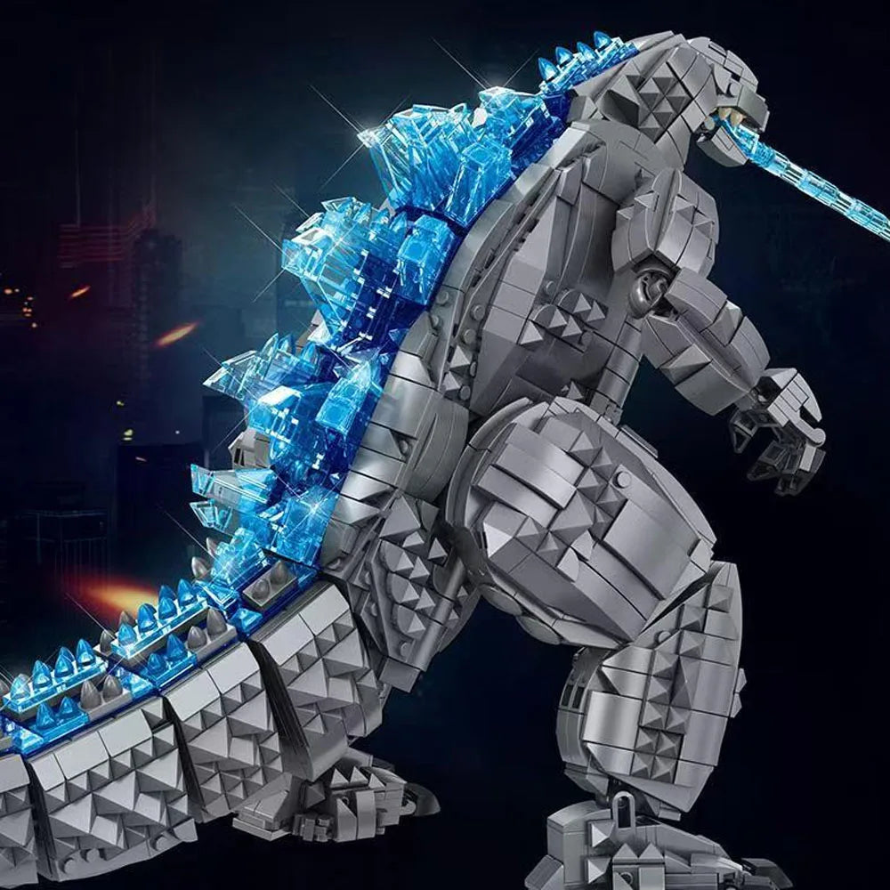 In stock games Monster dinosaur movie Series moc Building Block model toy cus-laa gifts Christmas kids set 1284pcs