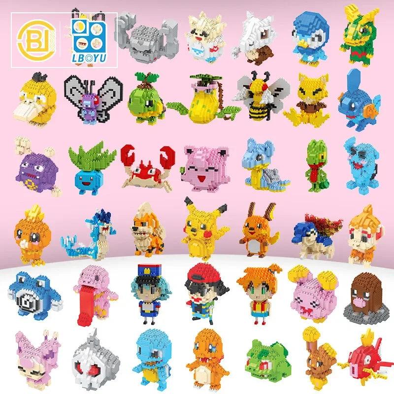 Catch, Build, and Display! DIY Pokémon Building Block Figures 🧱🤩 - Rexpect Nerd