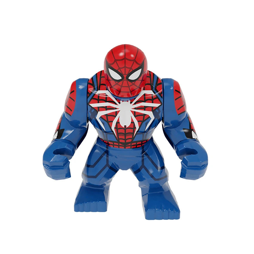 New Marvel 3D superhero characters large model building blocks assembly toys children's birthday gifts boys girl