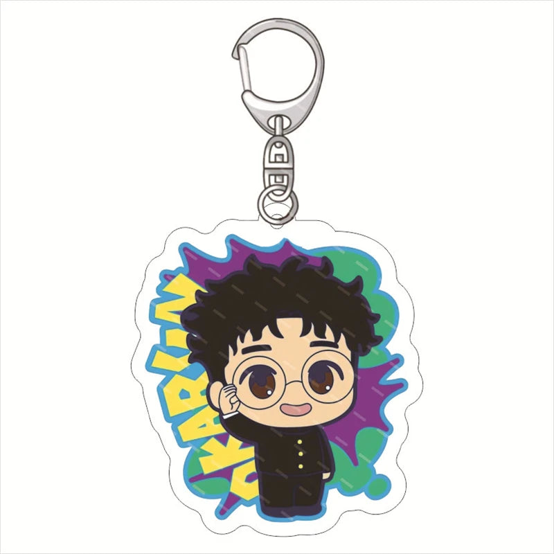Dandadan Ayase Momo & Takakura Ken Keychain - Anime Acrylic Pendant for Fans