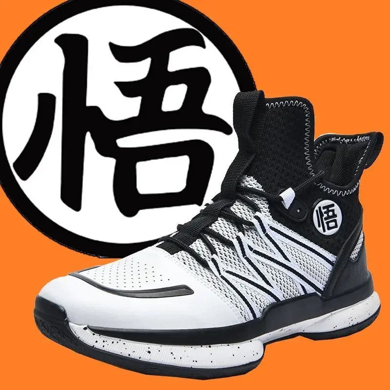 Anime Dragon Ball Son Goku Kakarotto Basketball Shoes – Non-Slip Sneakers for Men & Women
