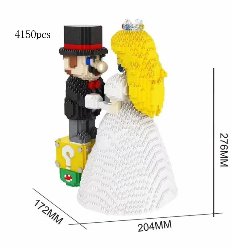 Cartoon Anime Figure Dinosaur Blocks Building Toy Anime Bricks Educational Brinquedos for Kids Gift Children Christmas Present