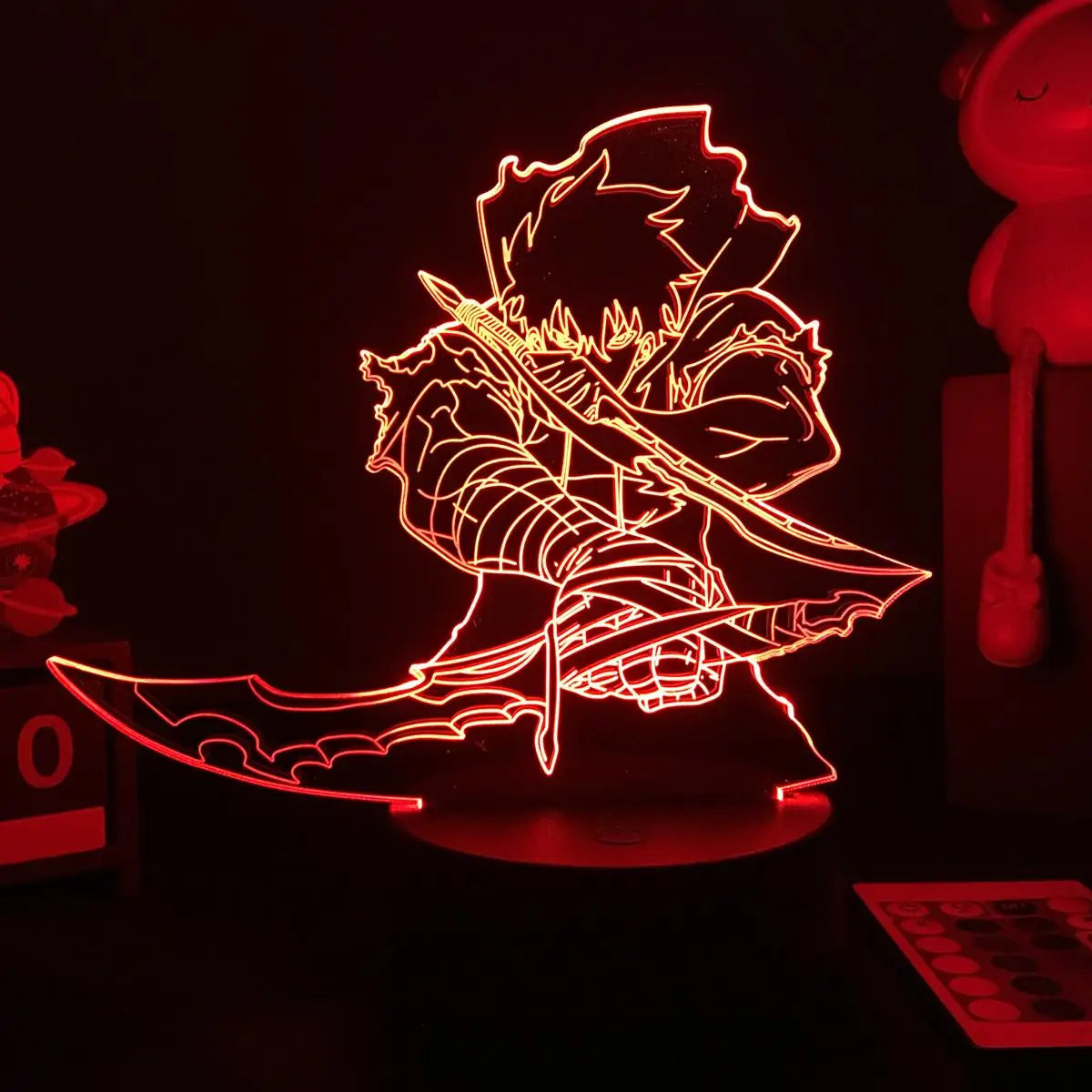 Solo Leveling LED Night Light 3D Acrylic Lamp