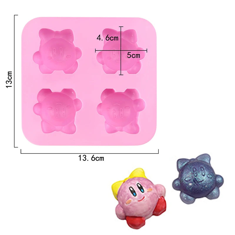 Cartoon Silicone Molds for Baking | Animal Chocolate & Soap Moulds – Stitch, Bear, Duck