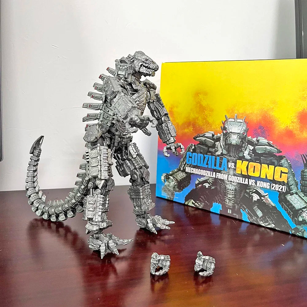 Mechagodzilla Figure Godzilla Vs Kong Giant Godzilla Toy Figure Movie King of The Monster Movable Joints Dinosaur Birthday Gifts