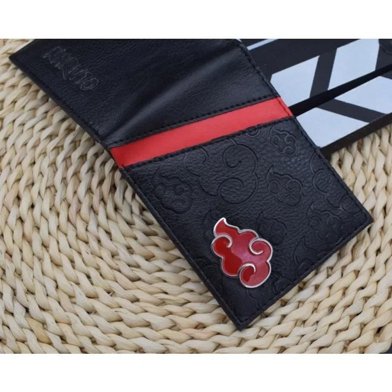 Naruto Anime Wallet – Uzumaki Naruto & Uchiha Sasuke Foldable Card Holder for Fans