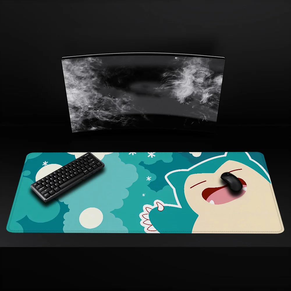 Pokemones Anime Xxl Mousepad Gamer 900x400 Gaming Mouse Pad Xl Deskpad Desk Pad Mat Deskmat Playmat Computer and Office Cabinet