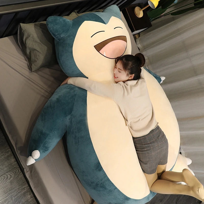 Giant Snorlax Plush Toy Shell - 200/150cm Kawaii Pokémon Pillow (No Filling)
