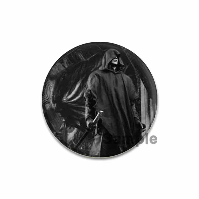 58mm Game Anime Devil May Cry Brooches Dante Cartoon Badge HD Print Handmade Pins for Backpack Accessories Clothes Decoration