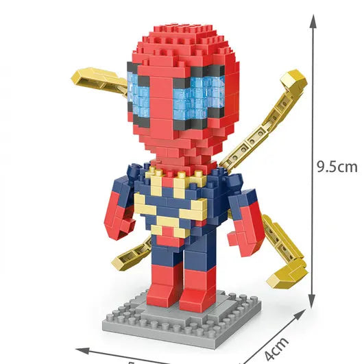 Disney Hero Cartoon Micro Particle Building Blocks Children Assembly Toy Anime figure Boy Girl Kid Gift Cute And Pretty