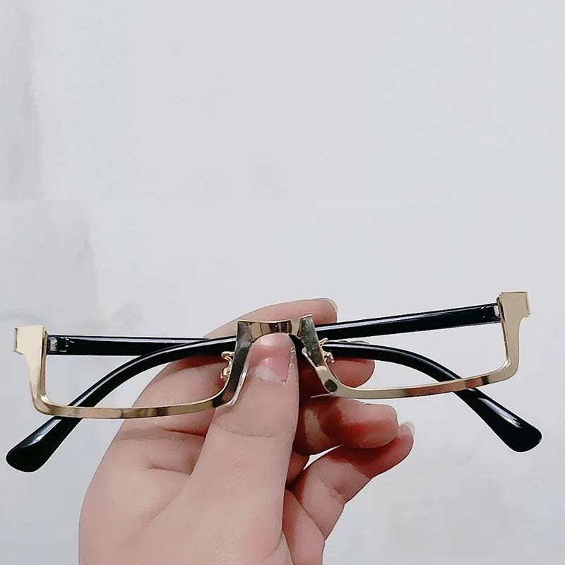 Zenin Maki Cosplay Glasses – Purple Half-Frame Anime Eyewear Prop