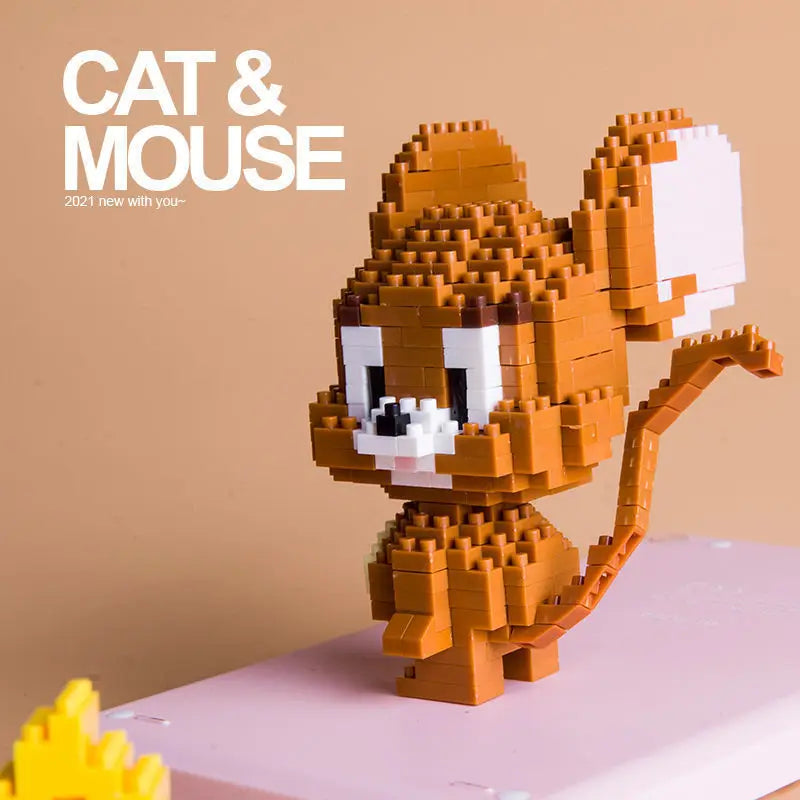 Disney Hero Cartoon Micro Particle Building Blocks Children Assembly Toy Anime figure Boy Girl Kid Gift Cute And Pretty