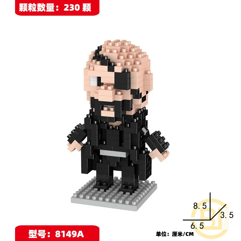 Disney Hero Cartoon Micro Particle Building Blocks Children Assembly Toy Anime figure Boy Girl Kid Gift Cute And Pretty