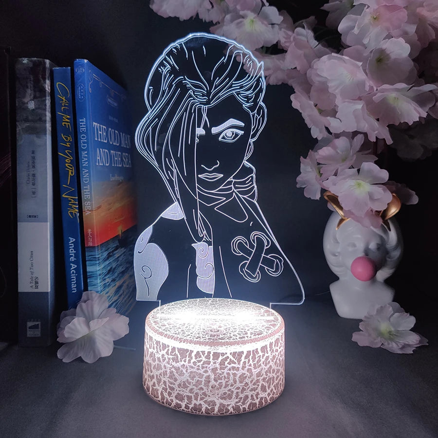 Jinx League of Legends Night Light - Cool Bedroom Decoration & Gift for Gamers