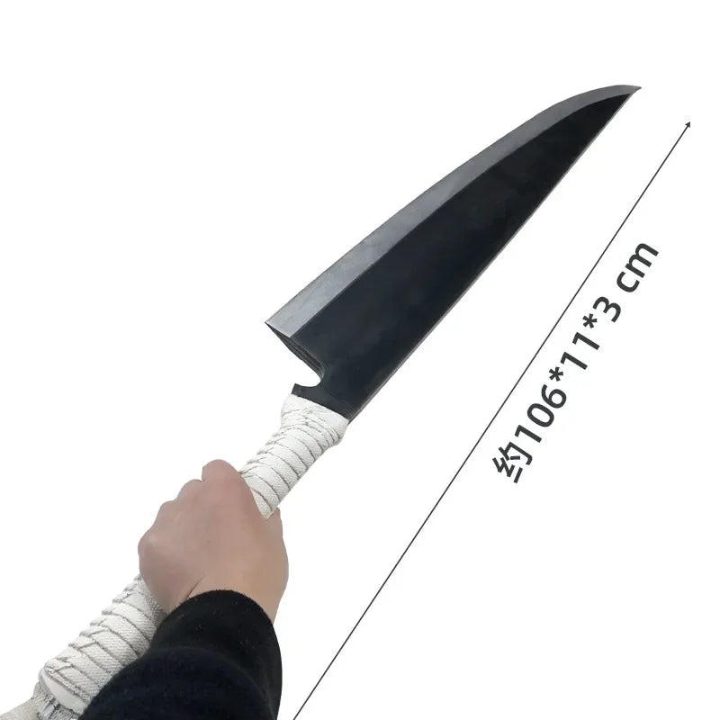 Ichigo Kurosaki Zanpakutou Sword – 1:1 Bleach Cosplay Katana (Safe PU)