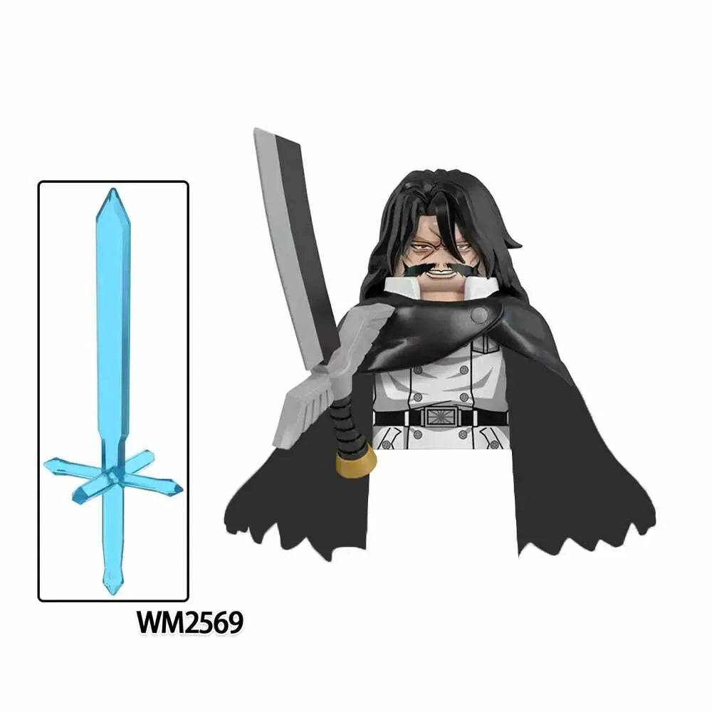 Bleach Anime Cartoon Ulquiorra Building Blocks Mini Action Figures Bricks Educational Model Christmas Gift Toys Children