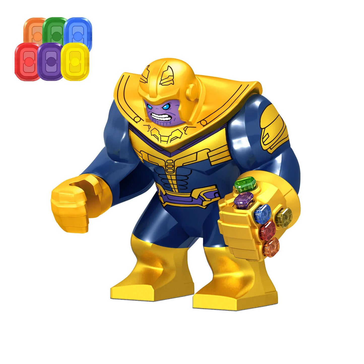 New Marvel 3D superhero characters large model building blocks assembly toys children's birthday gifts boys girl