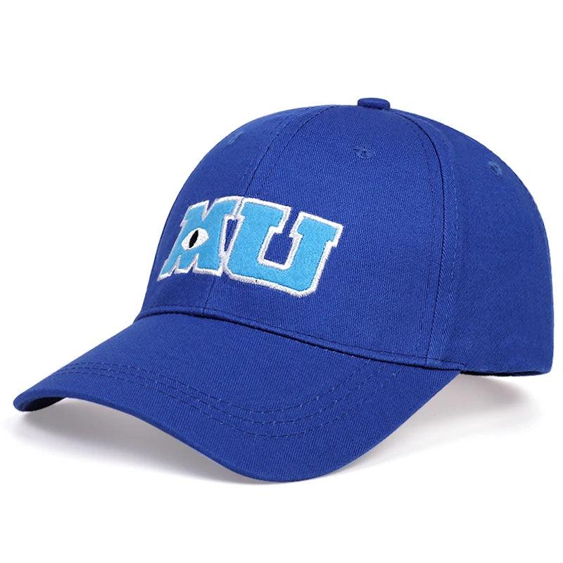 Monsters University Embroidered Baseball Cap - Unisex Cotton Sun Hat