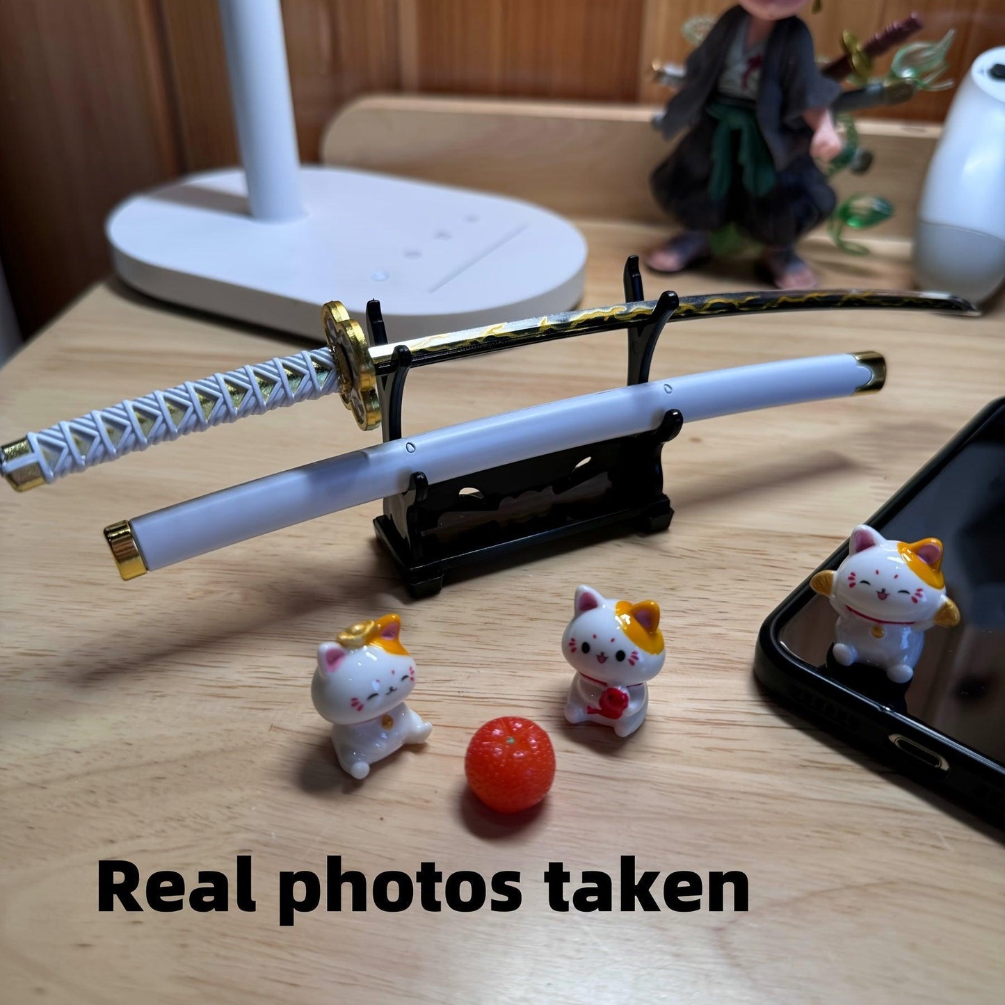 Sword of the Samurai - 23.5cm Metal Game Sword Replica for Anime & Game Fans