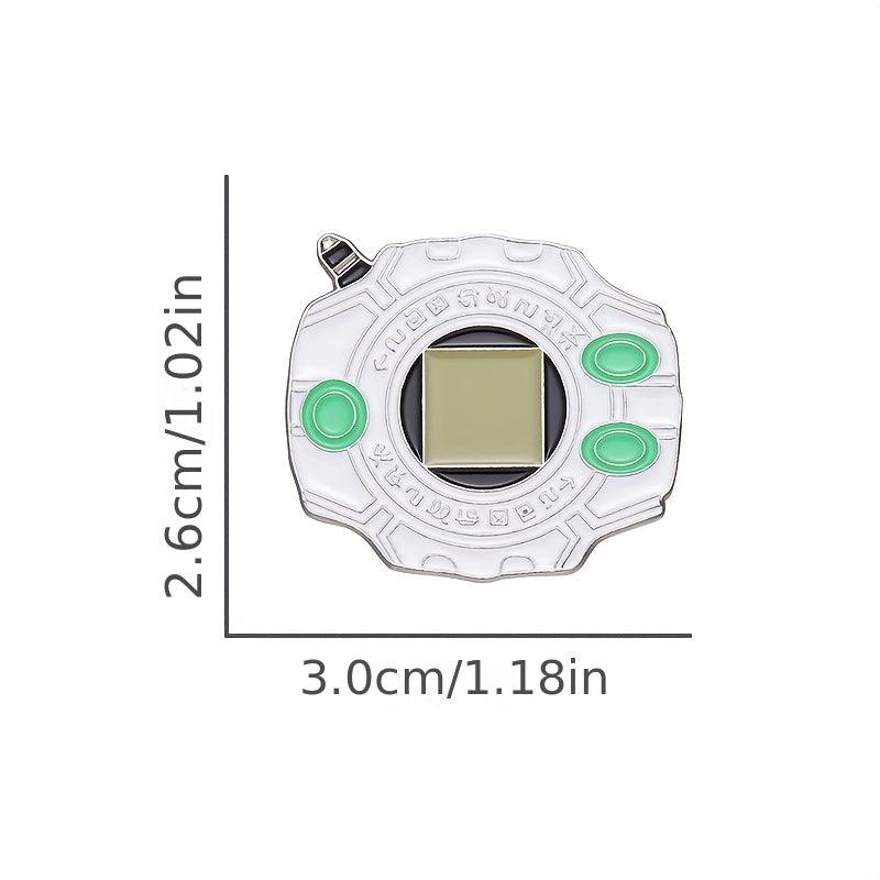 1pc Anime Digital Brooch, Accessories Gift For Men - Rexpect Nerd