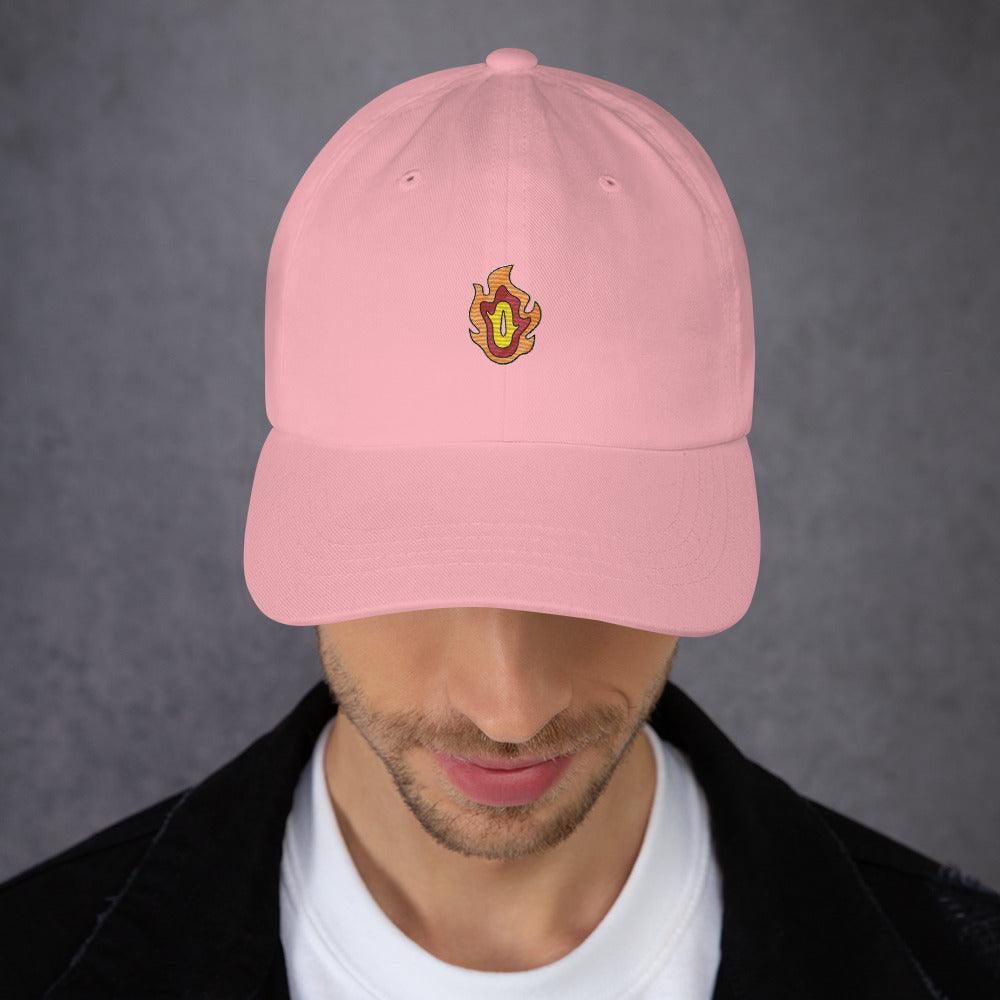 Rengoku Kyojuro: The Pillar of Flame (Kimetsu no Yaiba) Dad hat - Rexpect Nerd