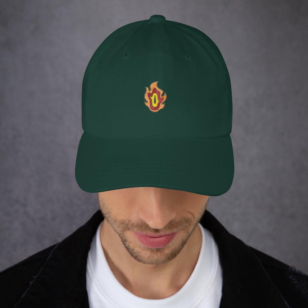 Rengoku Kyojuro: The Pillar of Flame (Kimetsu no Yaiba) Dad hat - Rexpect Nerd