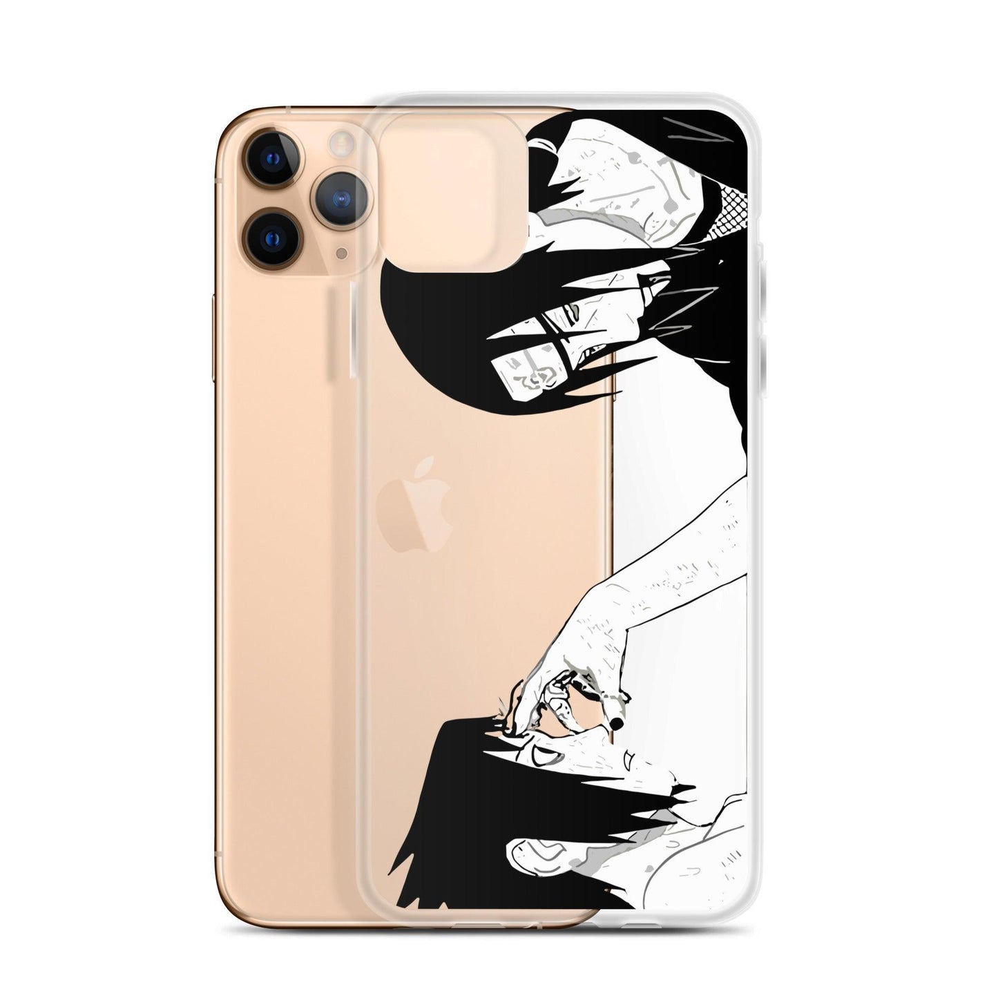 Uchiha Brothers Clear Case for iPhone® - Rexpect Nerd
