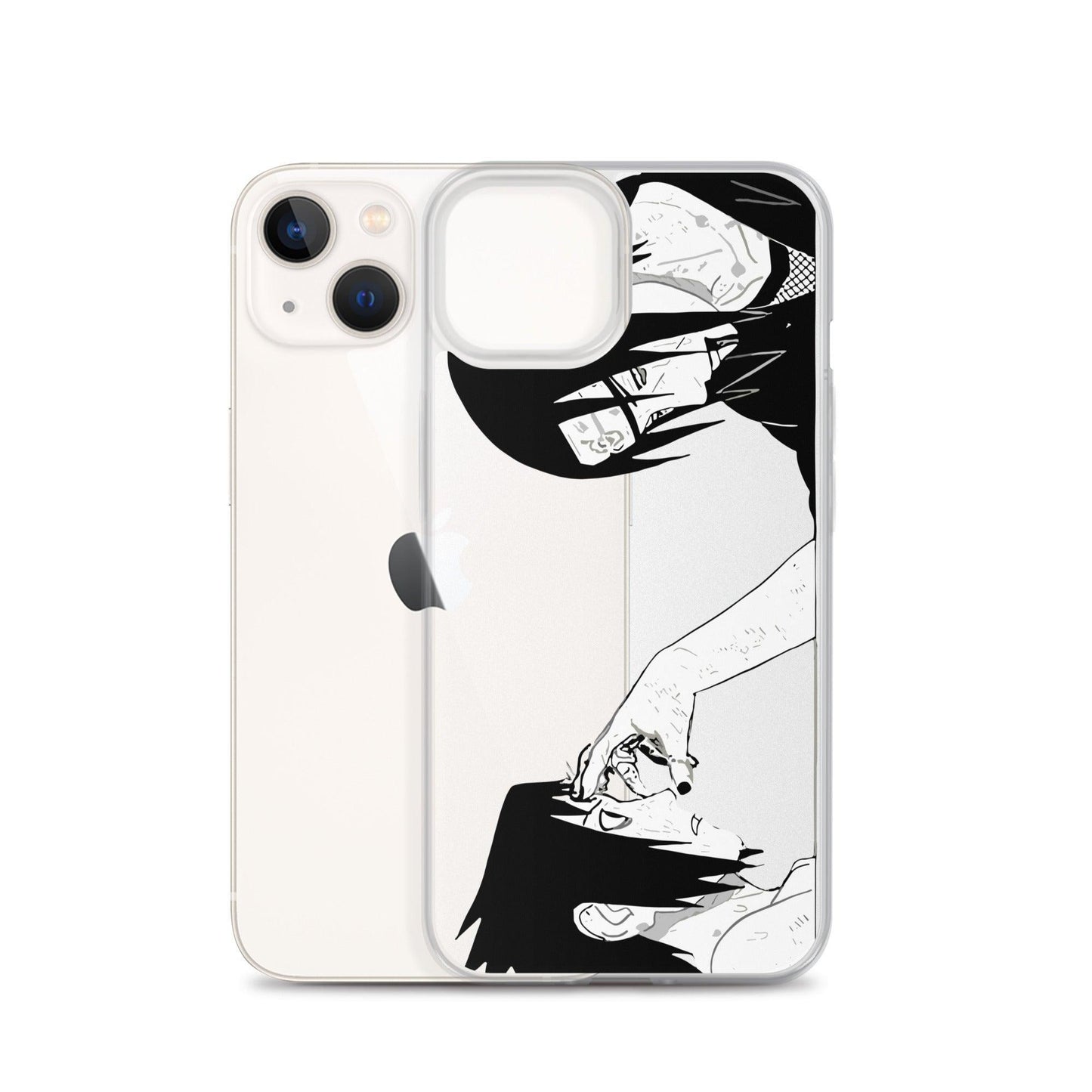 Uchiha Brothers Clear Case for iPhone® - Rexpect Nerd