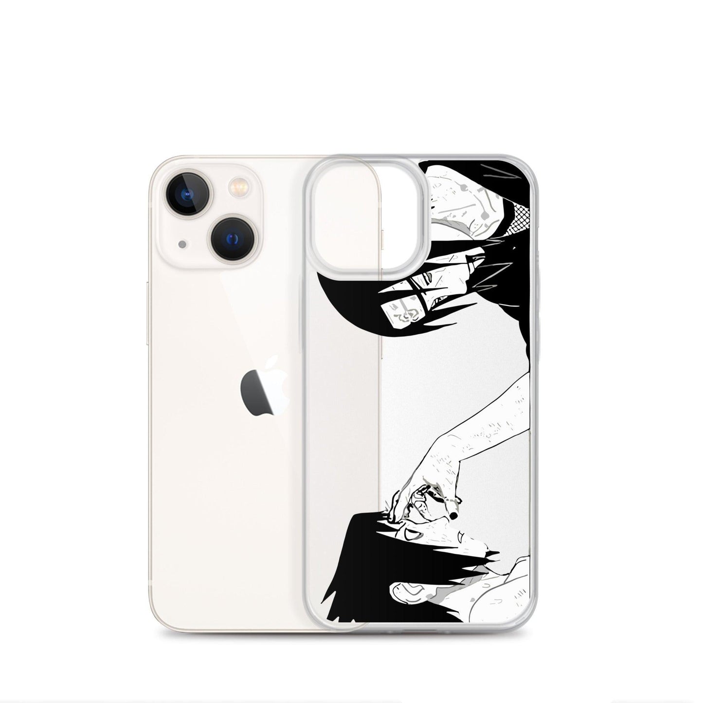 Uchiha Brothers Clear Case for iPhone® - Rexpect Nerd