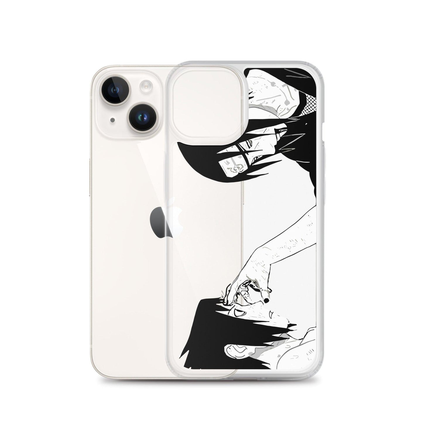Uchiha Brothers Clear Case for iPhone® - Rexpect Nerd