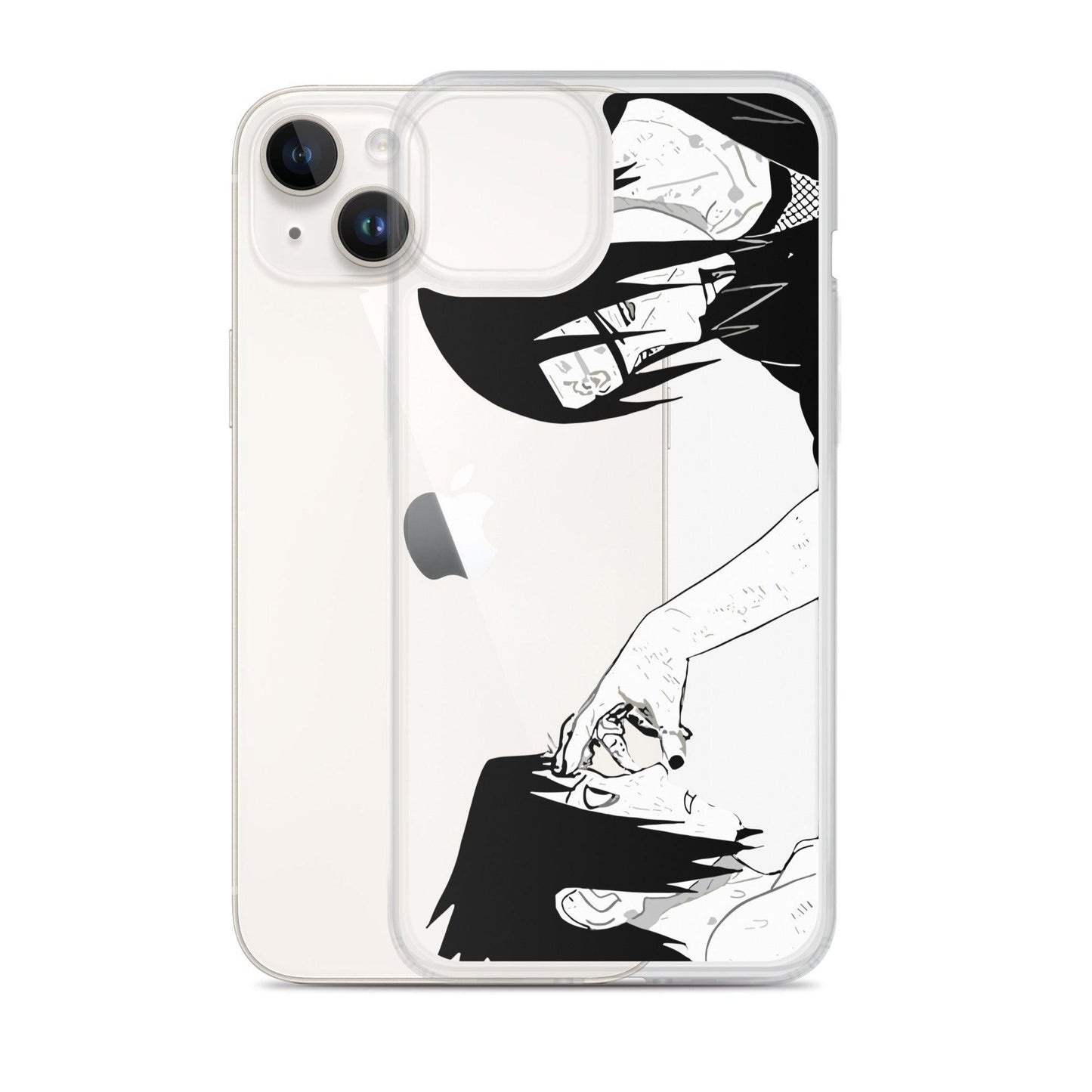 Uchiha Brothers Clear Case for iPhone® - Rexpect Nerd