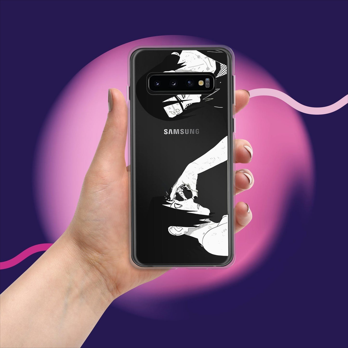 Uchiha Brothers Clear Case for Samsung® - Rexpect Nerd