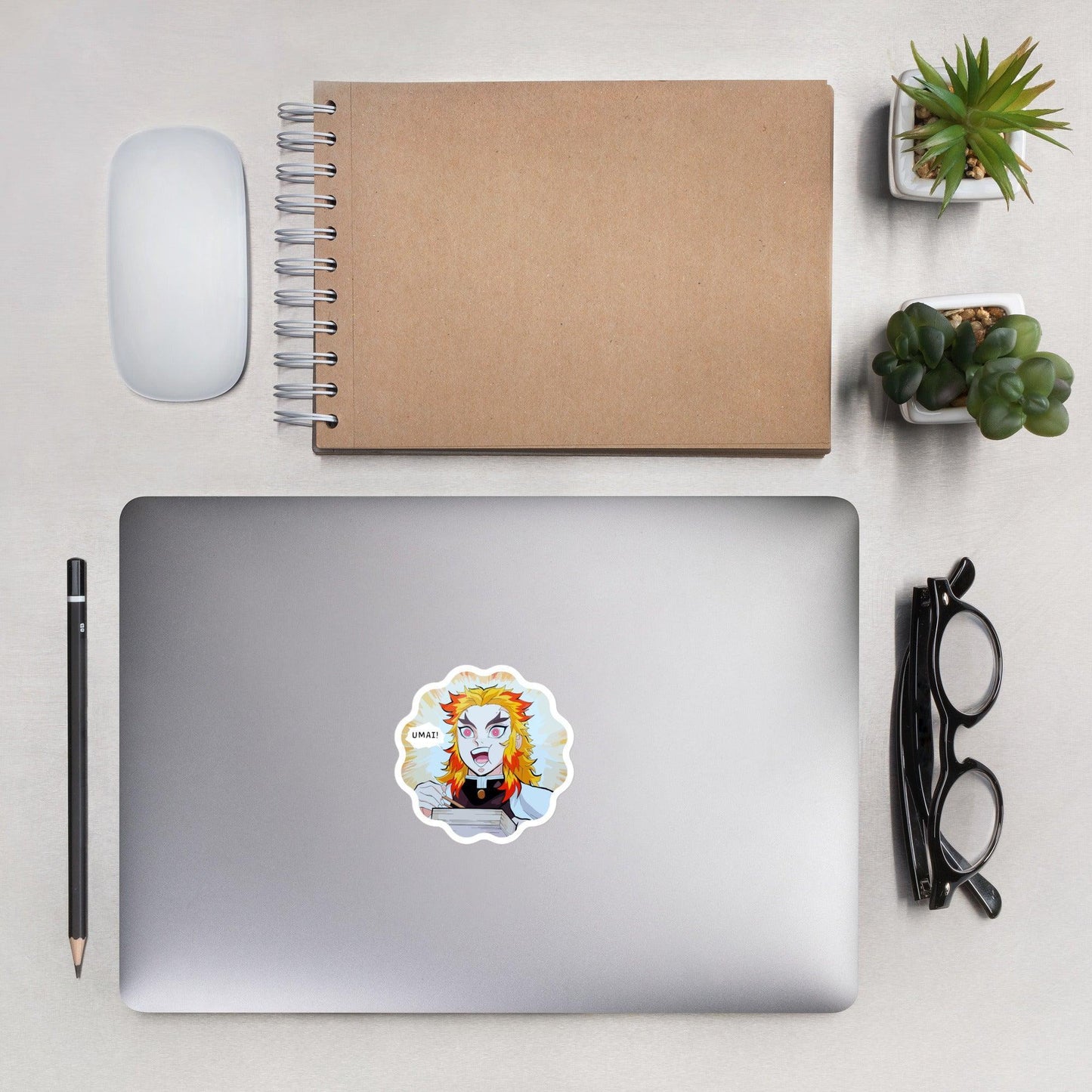 UMAI! Replicate Rengoku's Passion with this Bubble-free stickers - Rexpect Nerd