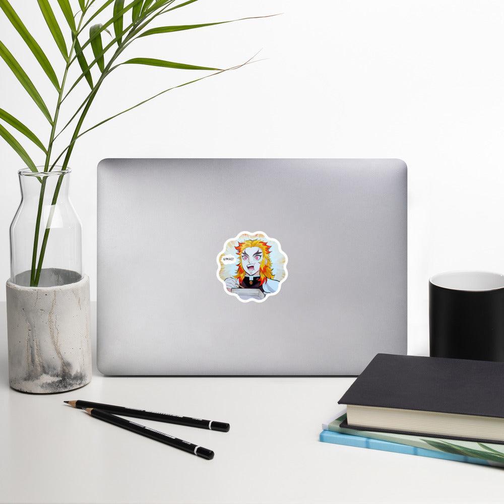 UMAI! Replicate Rengoku's Passion with this Bubble-free stickers - Rexpect Nerd