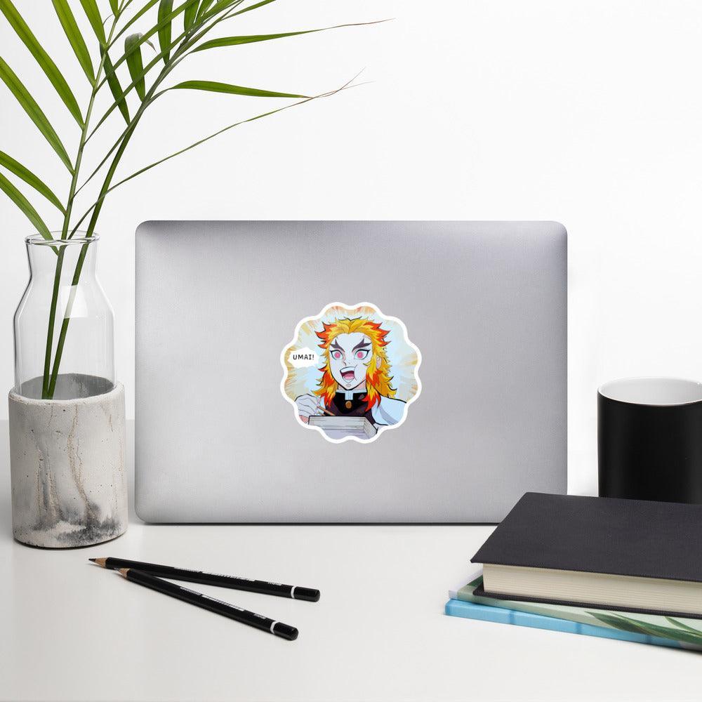UMAI! Replicate Rengoku's Passion with this Bubble-free stickers - Rexpect Nerd