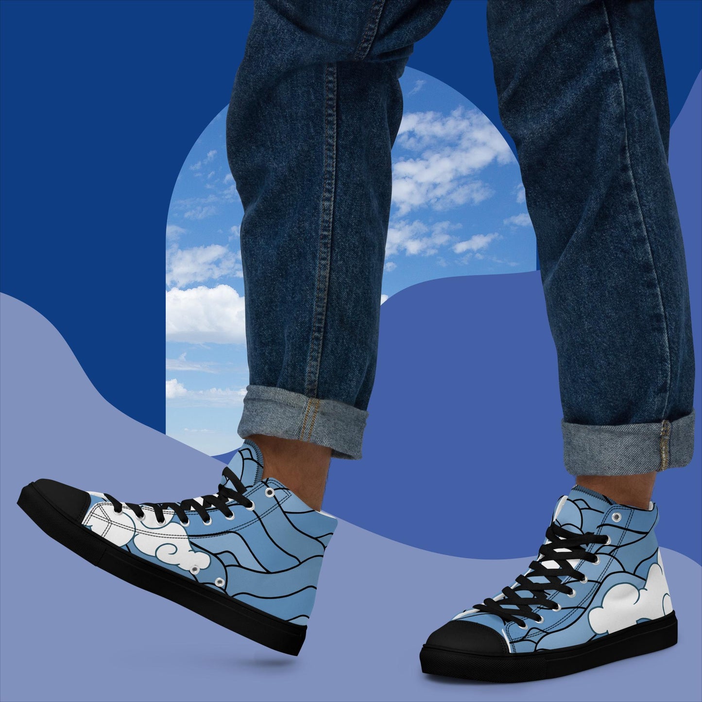 Urokodaki Sakonji Men’s high top canvas shoes - Rexpect Nerd
