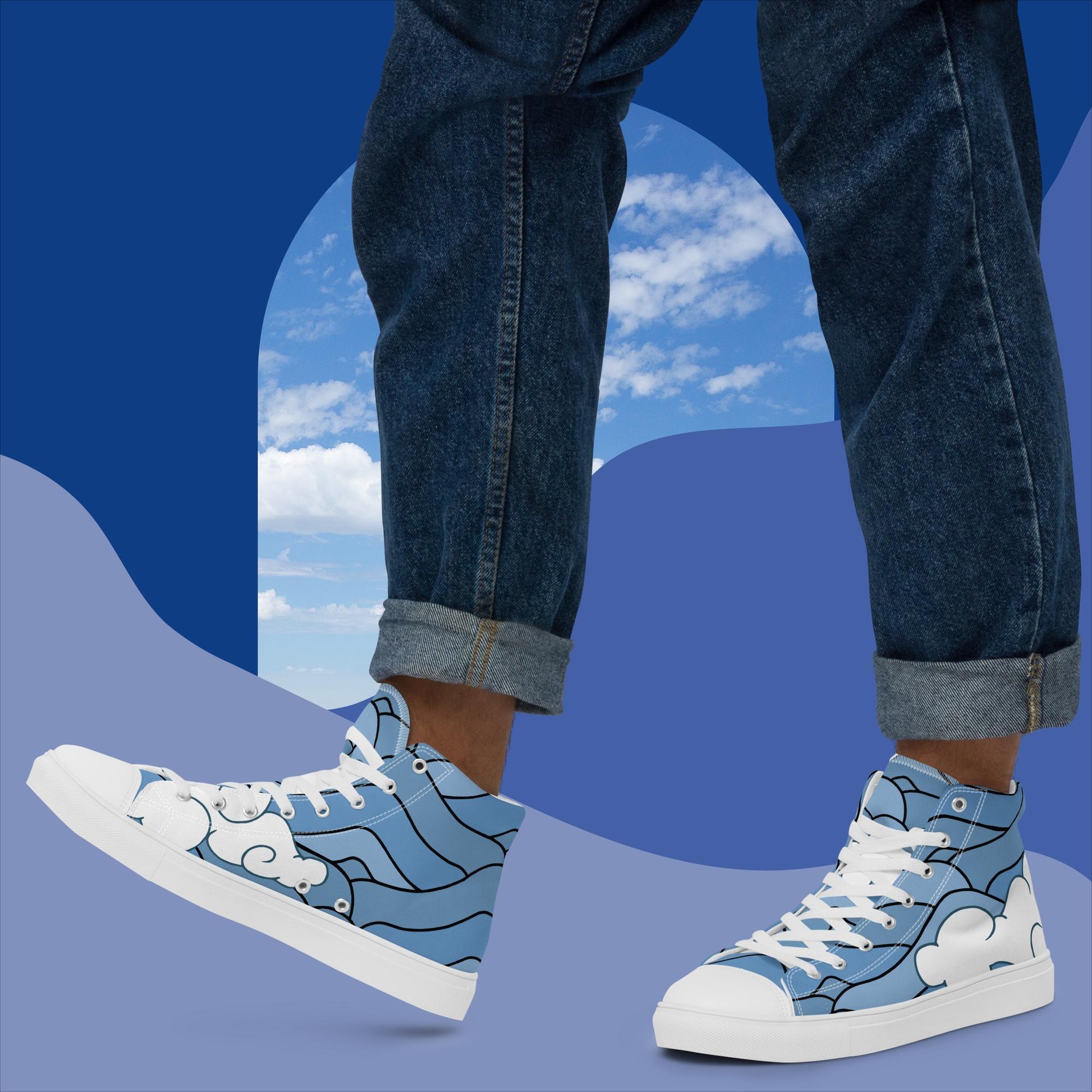 Urokodaki Sakonji Men’s high top canvas shoes - Rexpect Nerd
