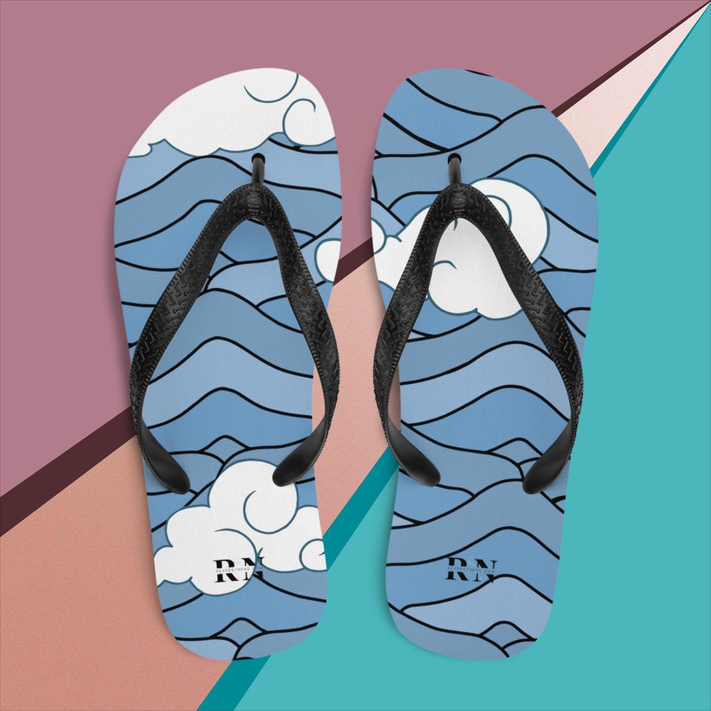 Urokodaki Sakonji Flip-Flops - Rexpect Nerd