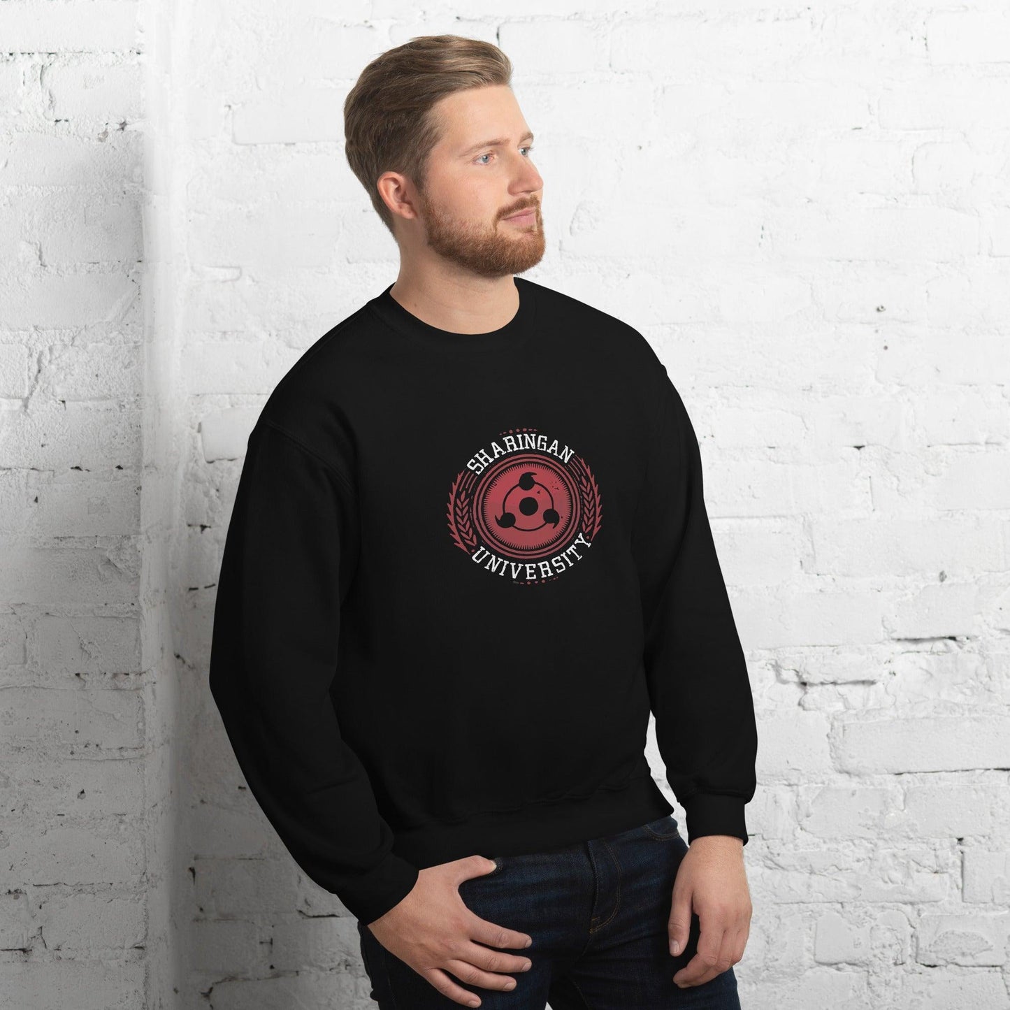Sharingan University Unisex Sweatshirt - Rexpect Nerd